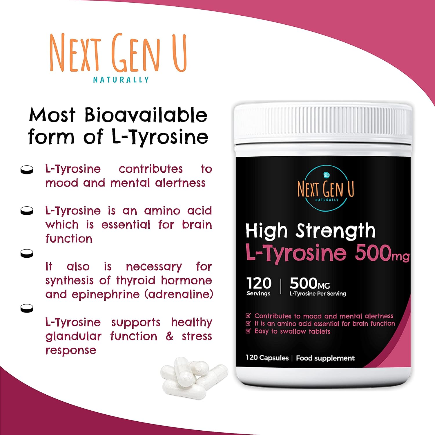 L-TYROSINE,500 MG