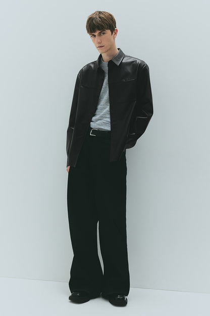 CRM OF NAT MENS H/COL BLACK