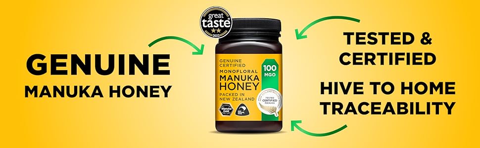 MANUKAGUARD MANUKA HONEY,PREM GOLD 8+