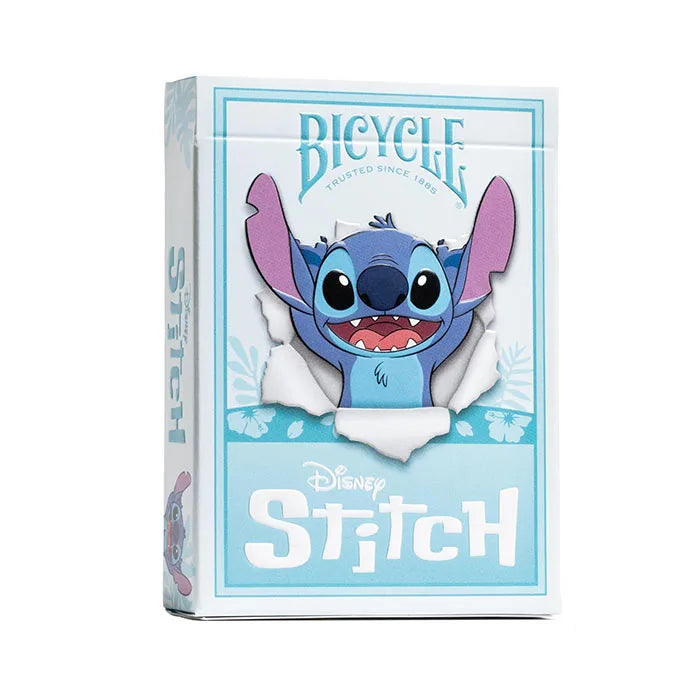 Bicycle Disney Stitch Playing Cards Set of Two Clip Strips, 24 packs