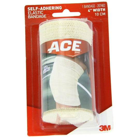 ACE Self-Adhering Elastic Bandage Wrap - White, 2 inches