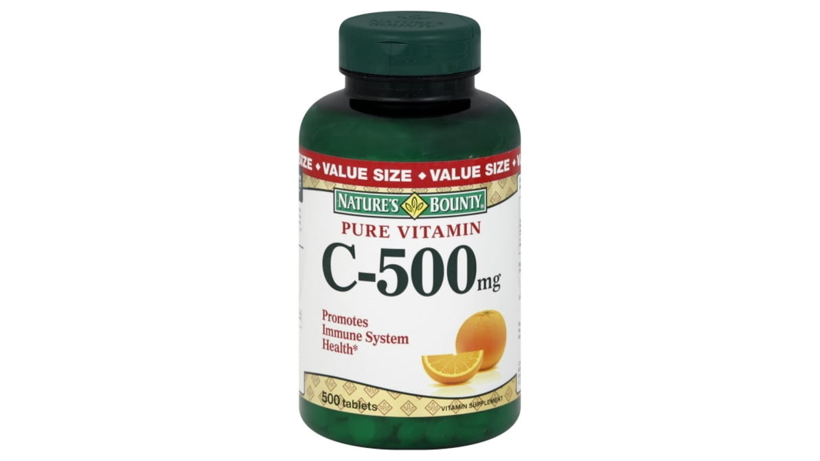 VIT C 500MG TABLET 250CT NAT BOUNTY