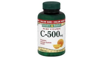 VIT C 500MG TABLET 250CT NAT BOUNTY