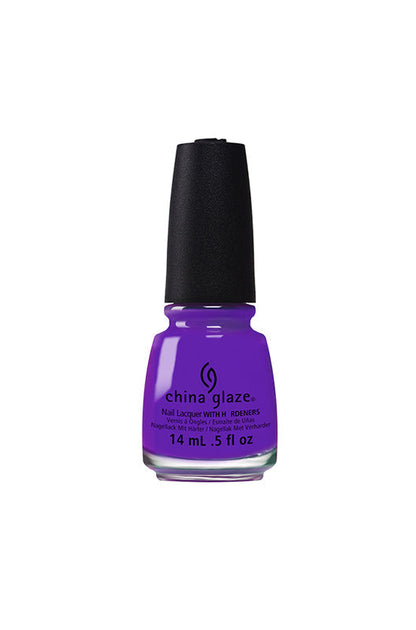 china glaze Nail Lacquer, Glossy Finish - Plur-Ple
