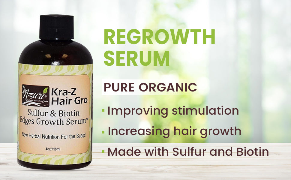 NZURI HVNLY HART GROWTH SERUM 4