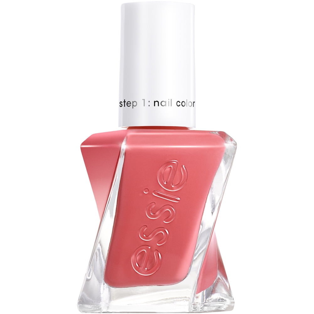 essie gel couture gel-like nail polish, vegan, gray, tassel free, 0.46 fl oz