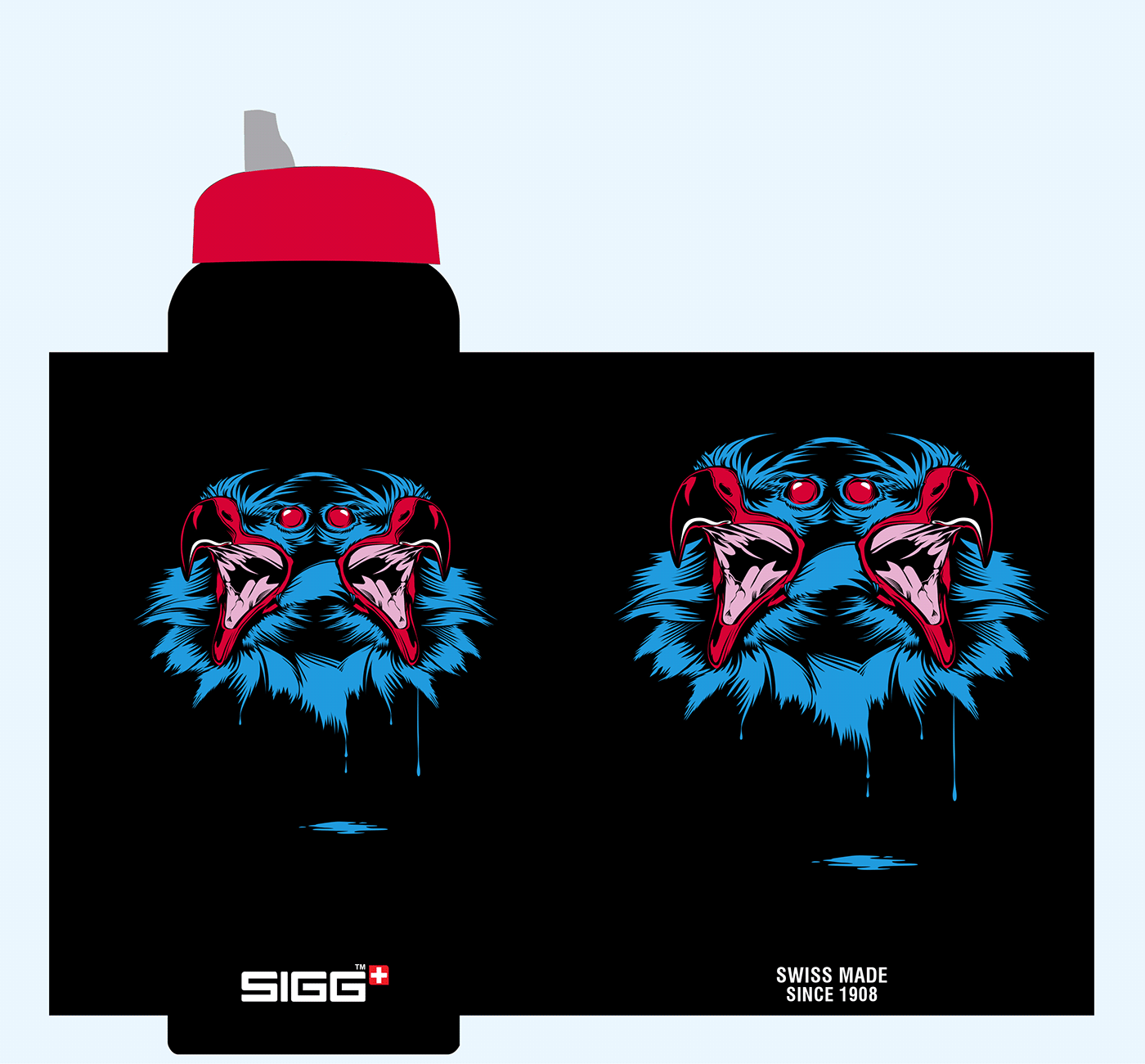 SIGG WTR BTL,TONY HAWK BIRD,BL