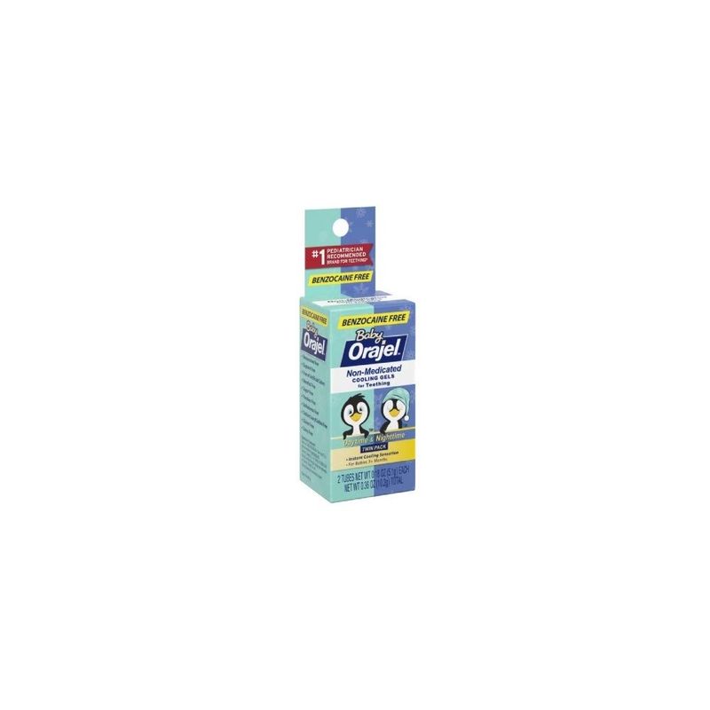 Orajel Baby Non-Medicated Cooling Gel Day & Night 0.18oz