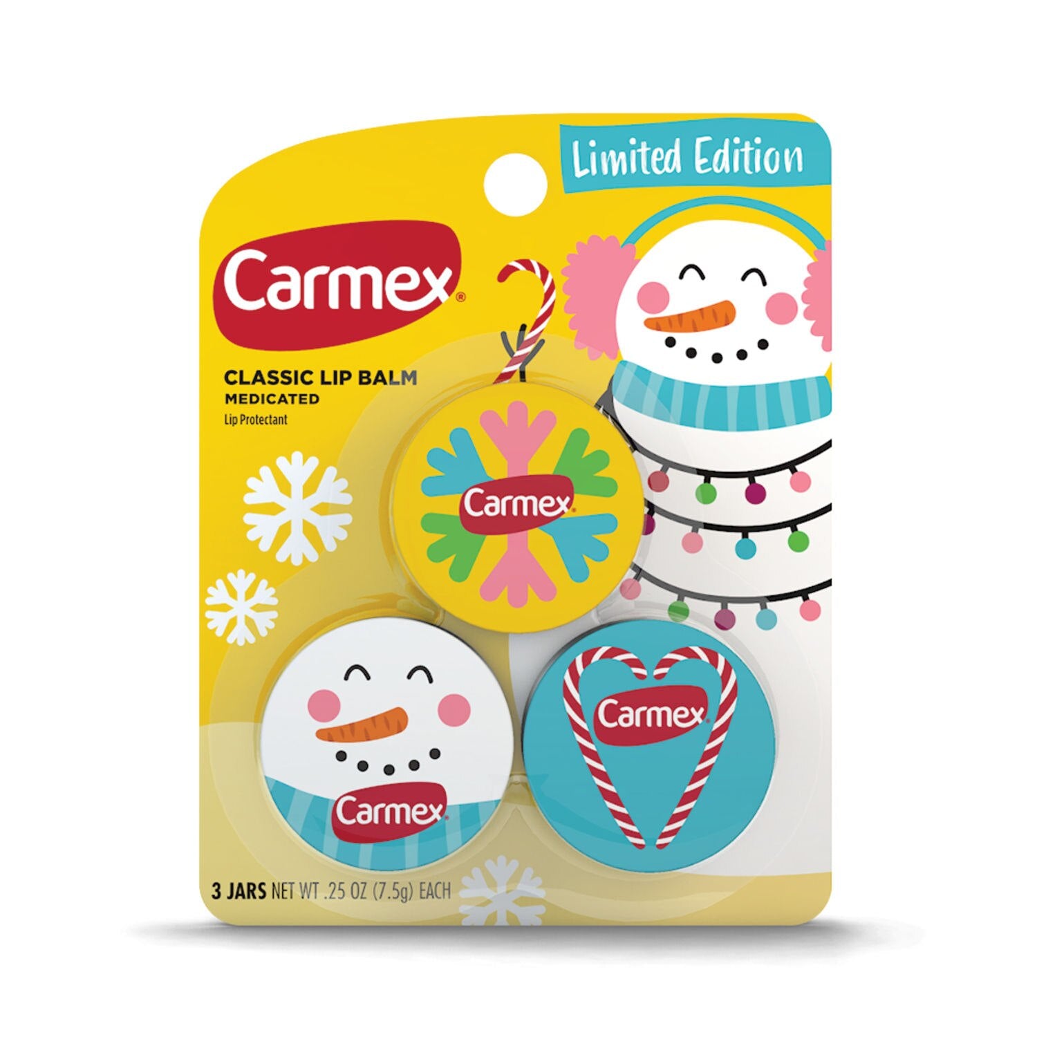 Carmex Lip Balm Jar Small Medicated (12in) 0.25oz