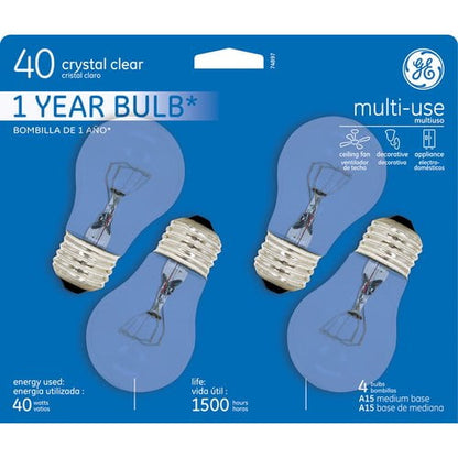 BULB 40W CLEAR FAN 2 CARD