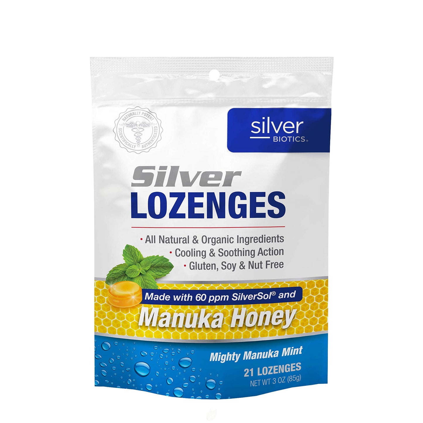 SILVER BIOTICS LOZENGES,W/VITAMIN C