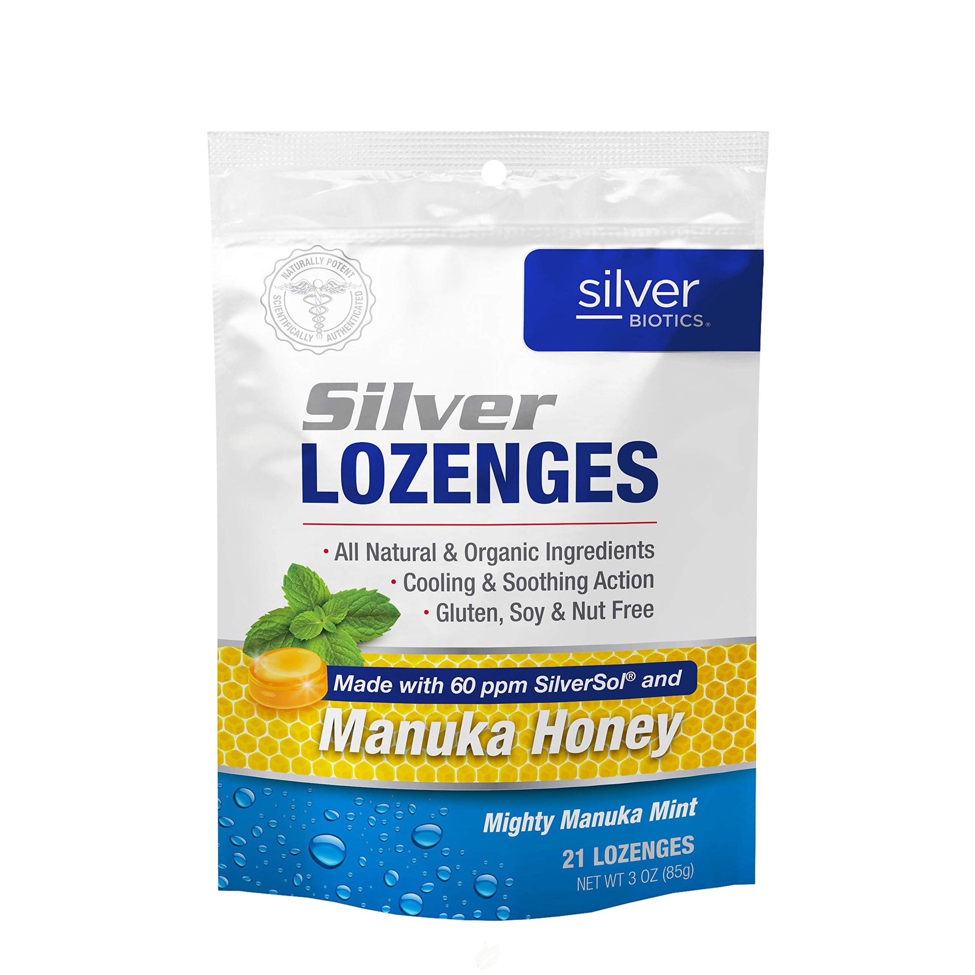 SILVER BIOTICS LOZENGES,W/VITAMIN C