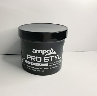 ampro Pro Styl Protein Styling Gel - Super Hold, 10 oz