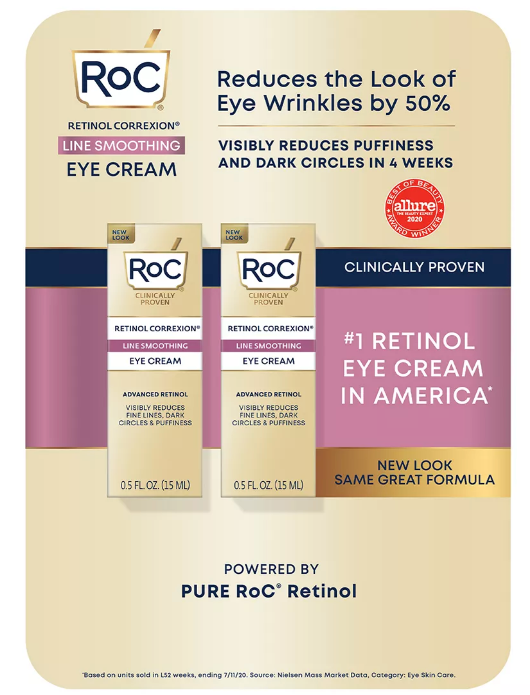 ROC RETINOL CORREXION EYE CRM 0.5OZ