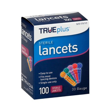 TRUEPLUS 33G 100CT LANCET NIPRO