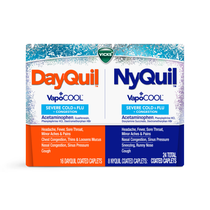 VICKS DAYQUIL VAPOCOOL LQ 354ML
