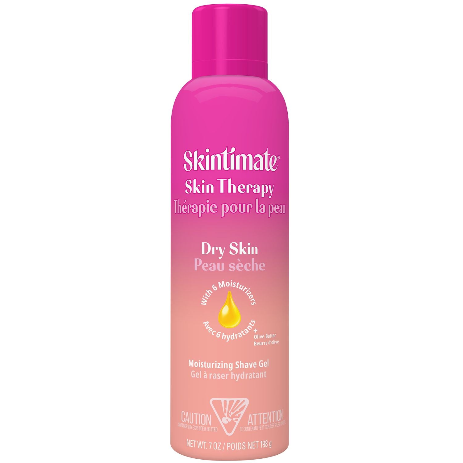 Skintimate Shave Gel Skin Therapy 7oz Dry Skin Vitamin-E