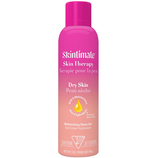 Skintimate Shave Gel Skin Therapy 7oz Dry Skin Vitamin-E