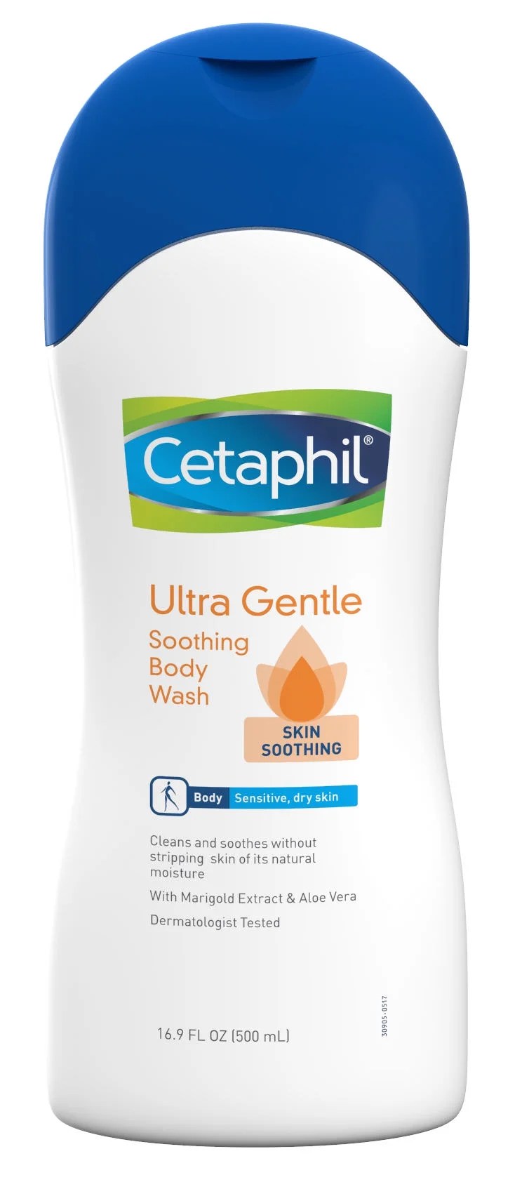 CETAPHIL ULTRA GENTLE BODY WSH FF 17OZ