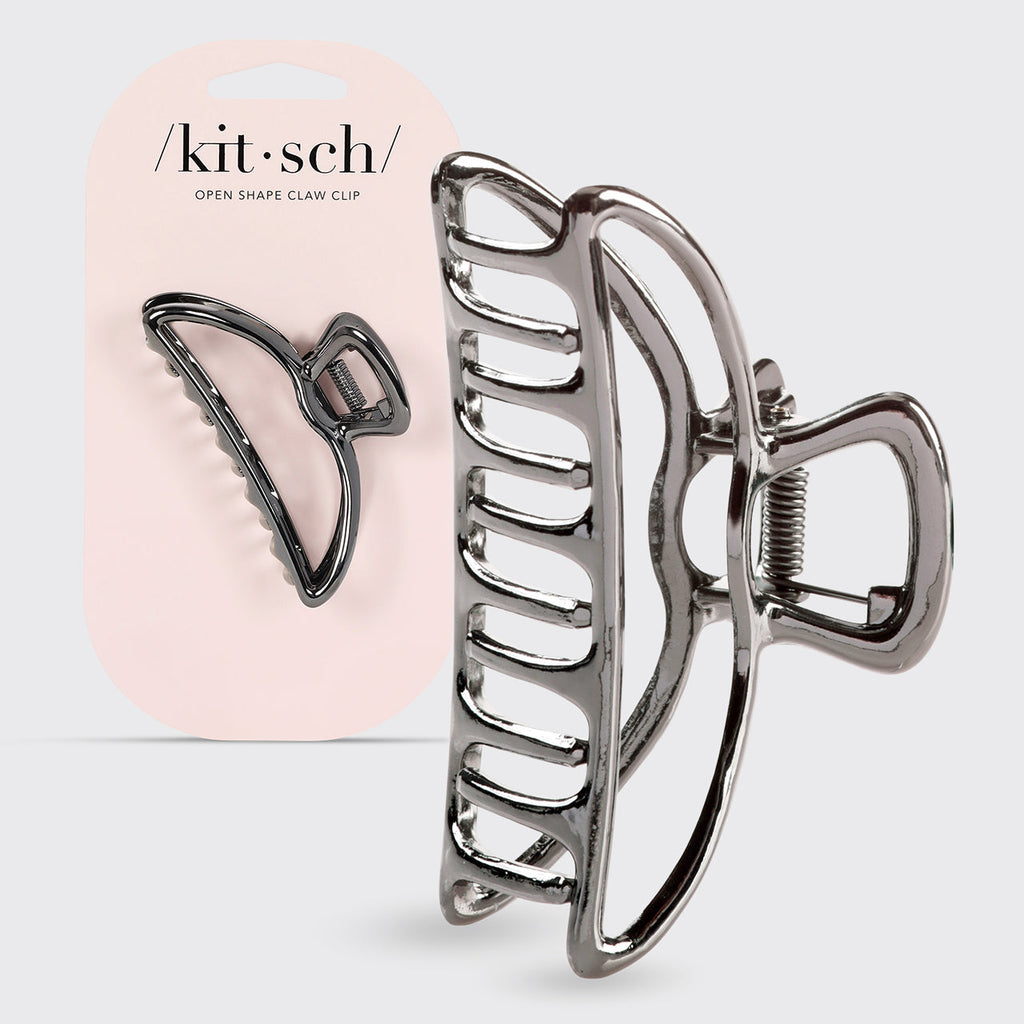 Kitsch Open Shape Claw Clip - Gold