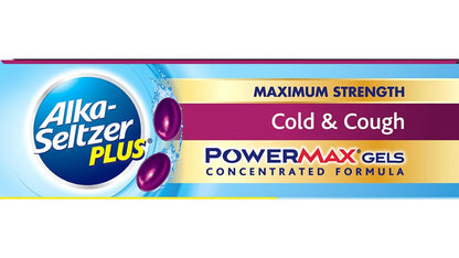 ALKA-SELTZER PLUS POWERMAX GELS NT 16CT
