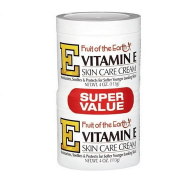 ALOE VITAMIN E CREAM 4OZ FRUIT EARTH