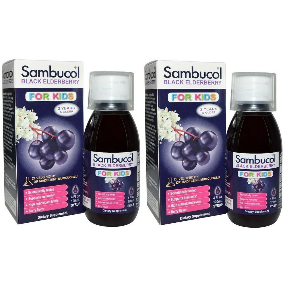 SAMBUCOL KIDS BLACK ELDERBERRY SYR 7.8OZ