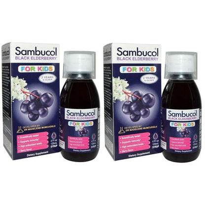 SAMBUCOL BLACK ELDERBERRY KIDS SYRUP
