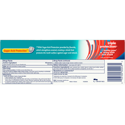 AQUAFRESH CAVITY PROTECTION PASTE 5.6OZ
