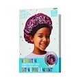 KISS COLORS & CARE KIDS SATIN WIDE BAND BONNET, ASSORTED