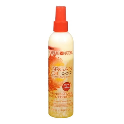 Creme of Nature Strength & Shine Leave In Conditioner with Argan Oil, 8.4 oz