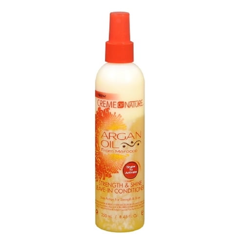 Creme of Nature Strength & Shine Leave In Conditioner with Argan Oil, 8.4 oz