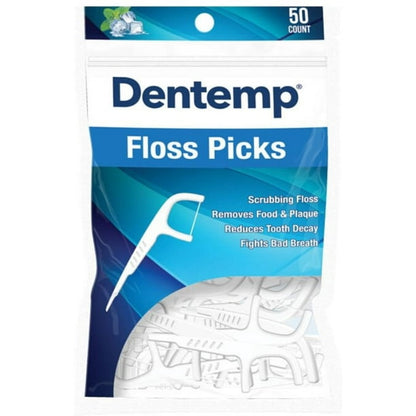 DOC BRANDS DENTEMP MINT FLOSS PICKS 50CT