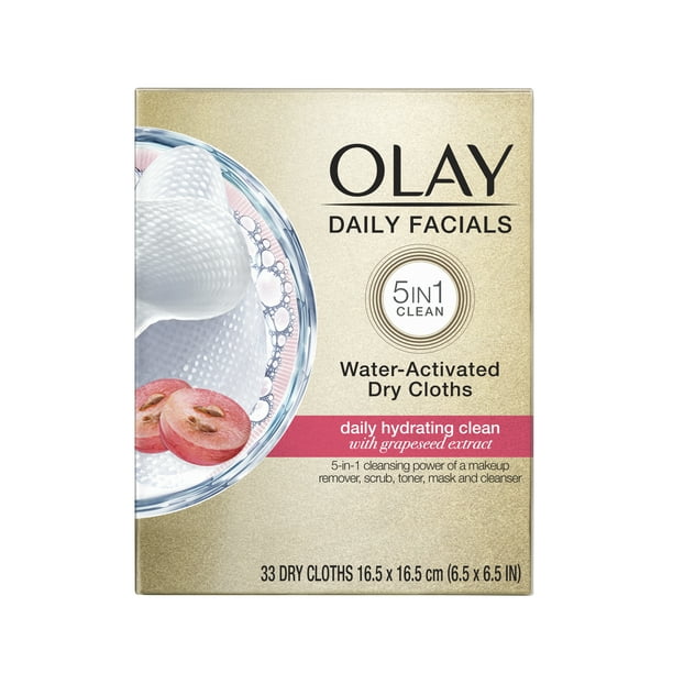 OLAY 5IN1 CLOTH HYDRATING 33CT