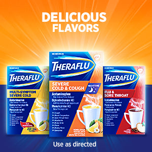 THERAFLU COLD RELIEF NIGHT HNYLMN PKT 6