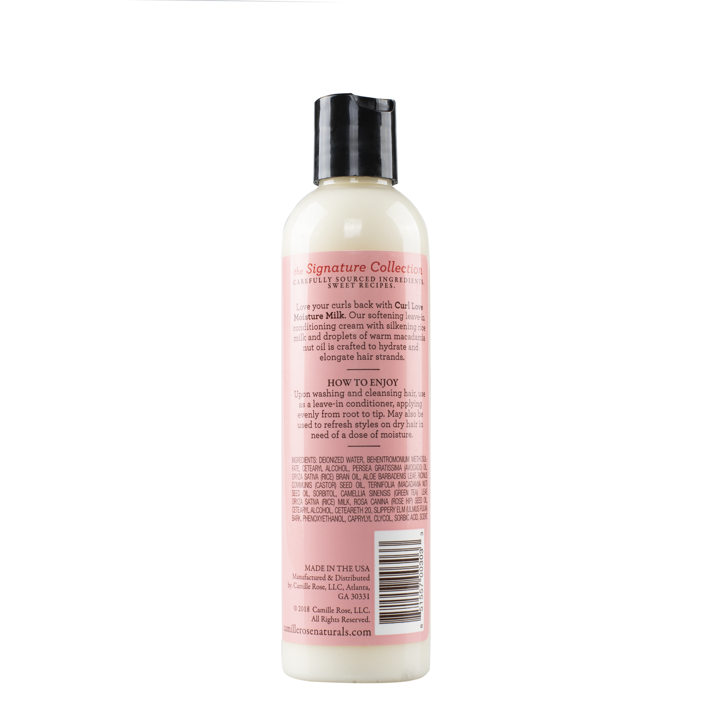 Camille Rose Curl Love Moisture Milk, 8 oz