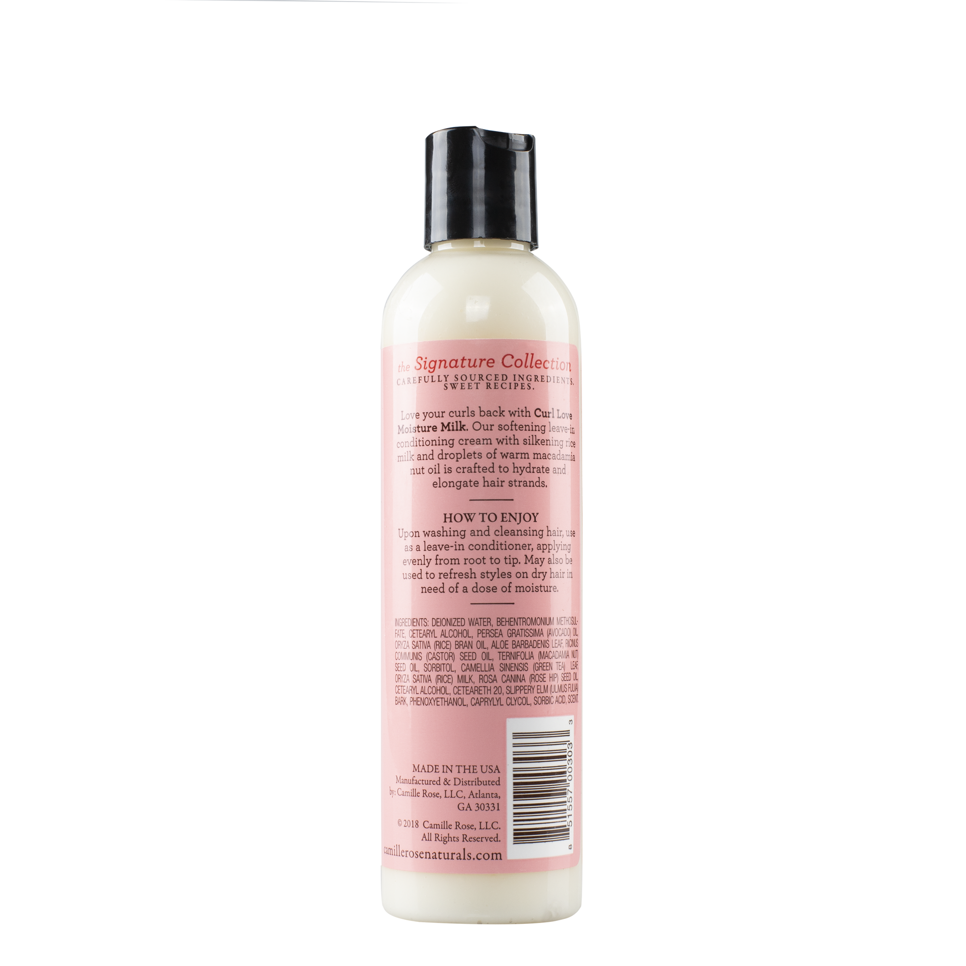 Camille Rose Curl Love Moisture Milk, 8 oz