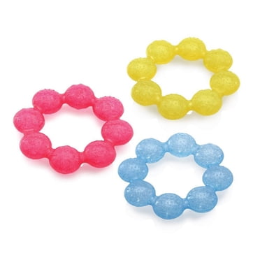 Nuby 3 Stage Teether Set - Colors May Vary