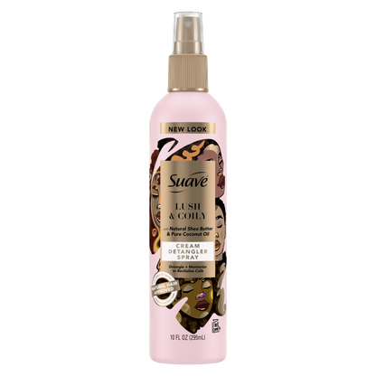 Suave Hairspray Lush & Coily Cream Detangler 10oz