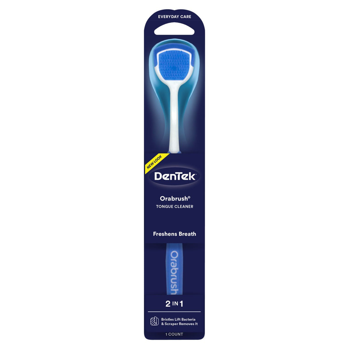 Dentek Orabrush Tongue Cleaner .