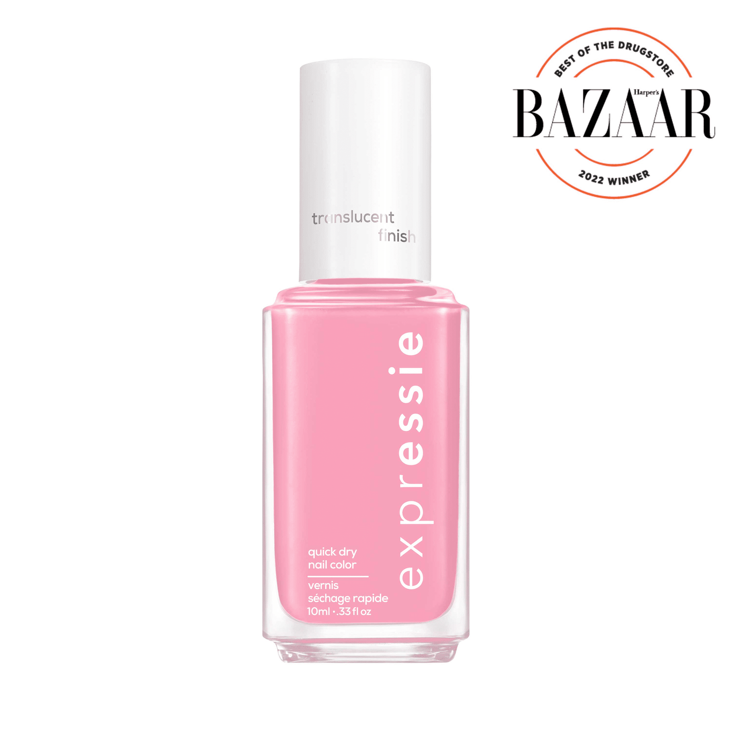 essie expressie quickdry nail polish, vegan formula, berry red, Spray It To Say It, 0.33 fl oz