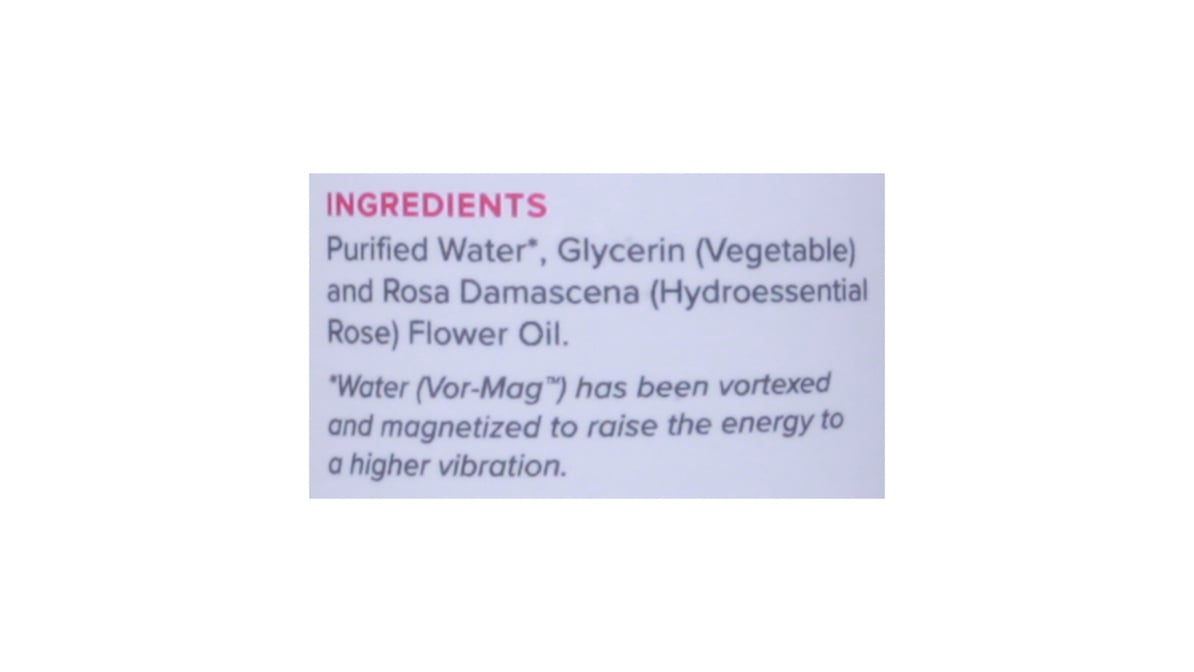 HERITAGE STORE ROSEWATER & GLYCERIN