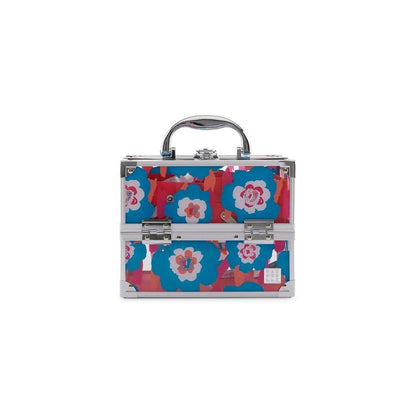 Train Case Blue Floral