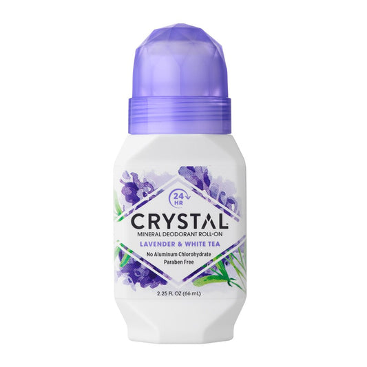 Crystal Deodorant Solid Stick 2.5oz Lavender & White Tea