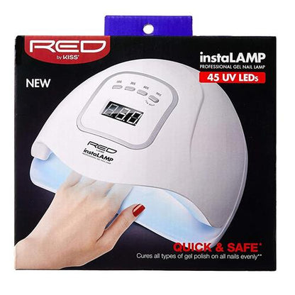 Kiss Red Instalamp Gel Nail Lamp