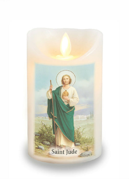 Star Candle Prayer Candle, 50Hr - Saint Jude