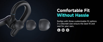 BLUETOOTH EARPIECE WHT 4HRS DSHP