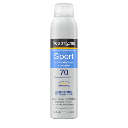 Neutrogena Sport Spf#70 Active Defense Spray 5oz