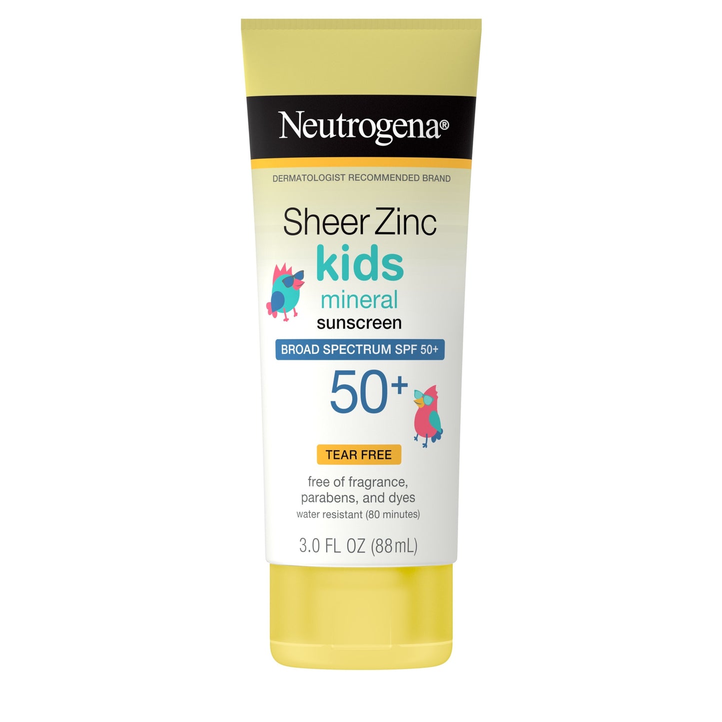 Neutrogena Sheer Zinc Kids Spf#50+ Lotion 3oz