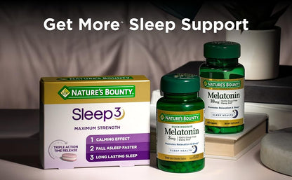 SLEEP COMPLEX MEL3MG GUM 60CT NAT BOUNTY